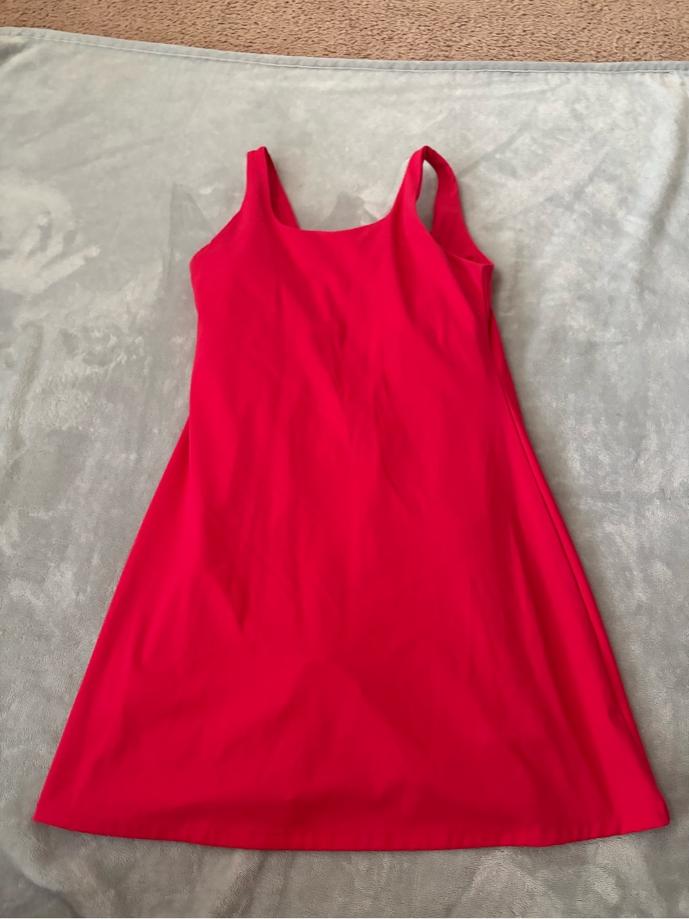 ZYIA Bright Red Sleeveless A-Line Mini Dress
